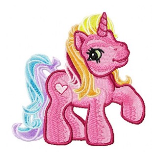 My Little Pony 3 embroidery design - Embroidery Design