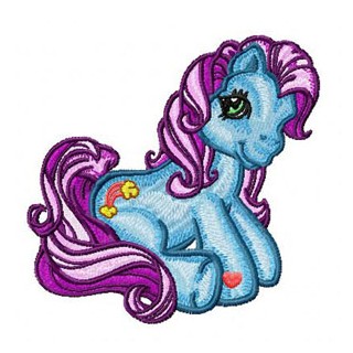 My Little Pony 4 embroidery design - Embroidery Design