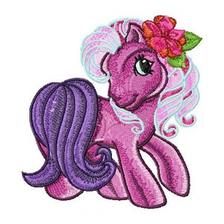 My Little Pony 5 embroidery design - Embroidery Design