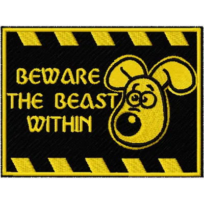 Gromit 3 embroidery design featuring a playful dog motif, perfect for stitching on t-shirts or tote bags.