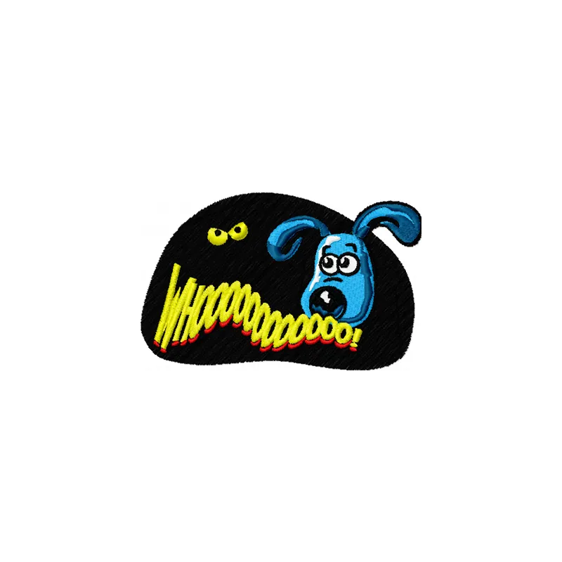 Gromit 2 embroidery design featuring a charming dog motif, perfect for stitching on apparel and home decor items.