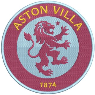 Aston Villa Primary logo embroidery design - Embroidery Design