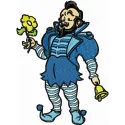 Wizard of Oz embroidery design featuring iconic motifs from the beloved story, perfect for crafting unique projects.