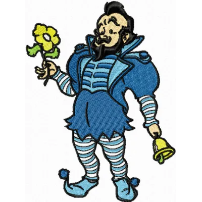 Wizard of Oz embroidery design featuring iconic motifs from the beloved story, perfect for crafting unique projects.