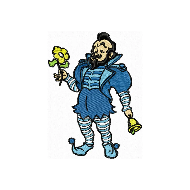 Wizard of Oz embroidery design featuring iconic motifs from the beloved story, perfect for crafting unique projects.