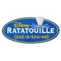 Ratatouille logo embroidery design showcasing intricate details, perfect for movie-themed stitching projects.