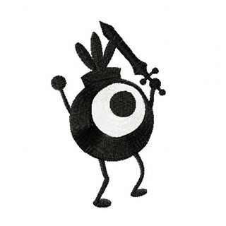 Patapon 1 embroidery design - Embroidery Design