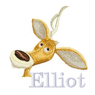 Elliot embroidery design - Embroidery Design