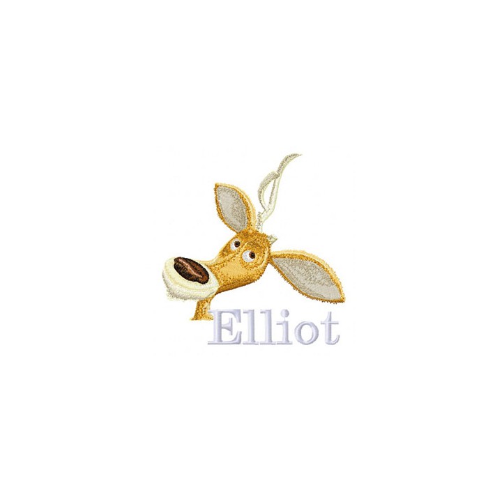 Elliot embroidery design - Embroidery Design