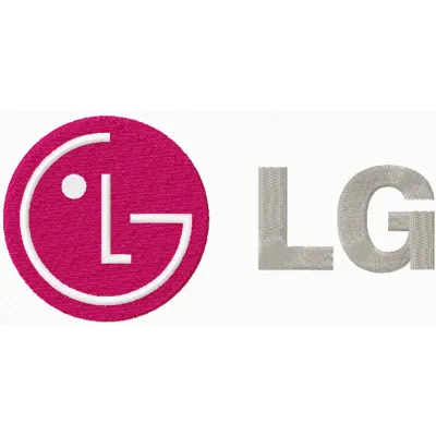Preview of LG Electronics embroidery design featuring intricate stitching patterns ideal for tech-themed projects.