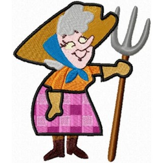 Grandmother Pearl embroidery design - Embroidery Design