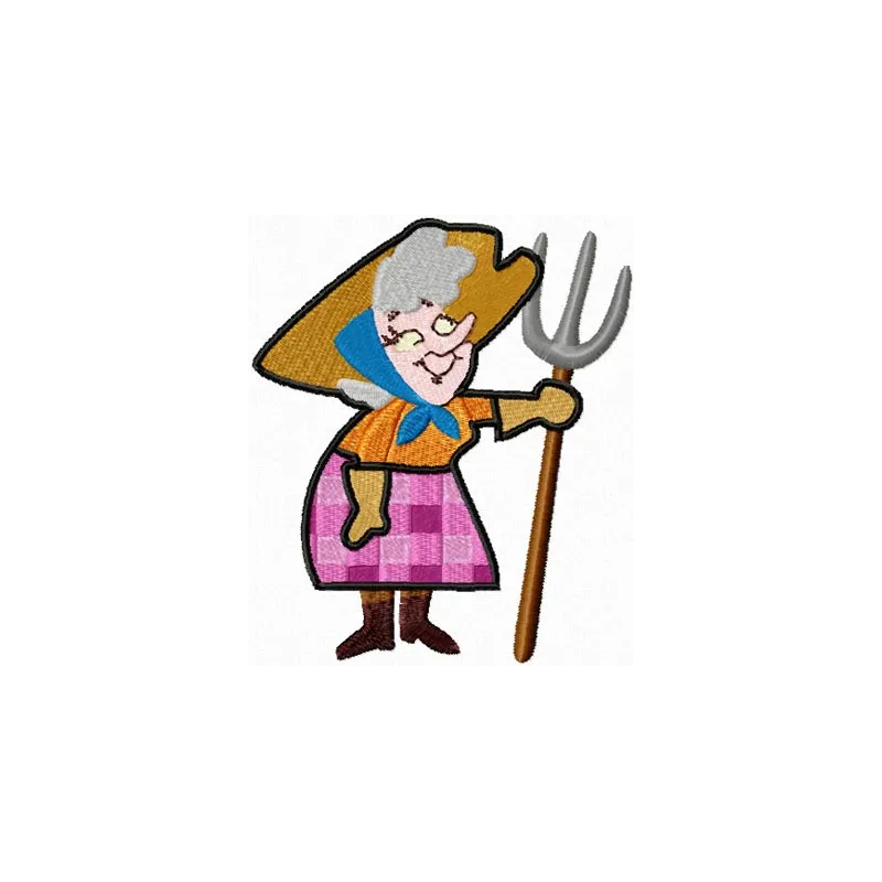 Grandmother Pearl embroidery design showcasing intricate stitching patterns for home decor and hobby projects.
