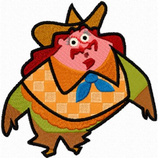 Alemeda Slim (Rico) embroidery design - Embroidery Design