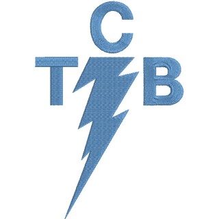 TCB Logo embroidery design - Embroidery Design