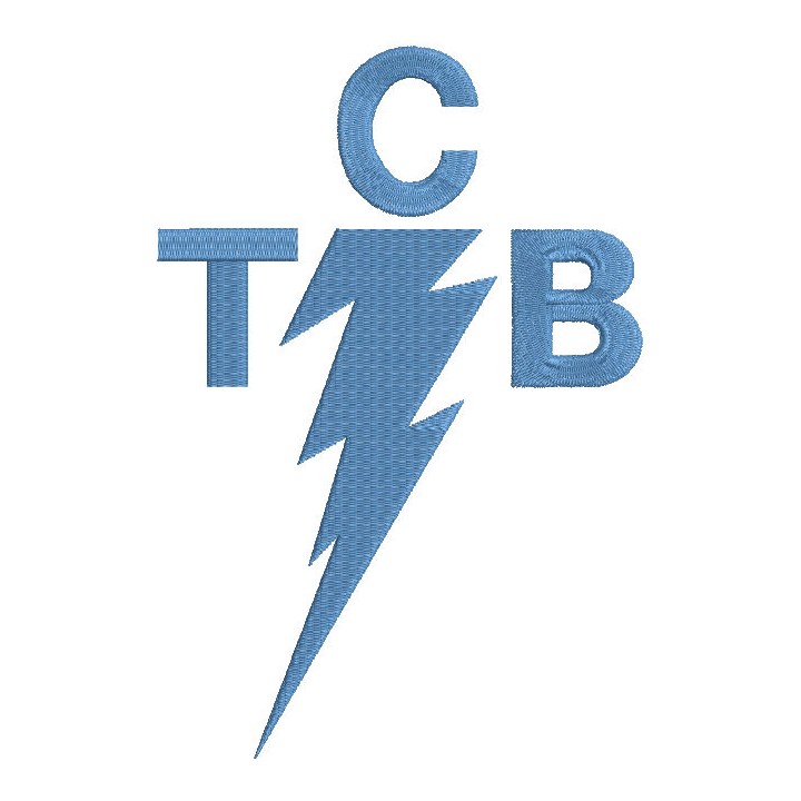 TCB Logo embroidery design - Embroidery Design