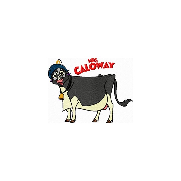 Mrs. Coloway 2 embroidery design - Embroidery Design