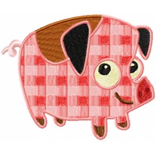 Mother Pig embroidery design - Embroidery Design