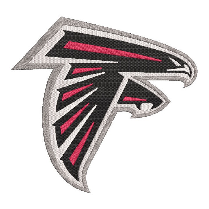 Atlanta Falcons Primary Logo embroidery design - Embroidery Design