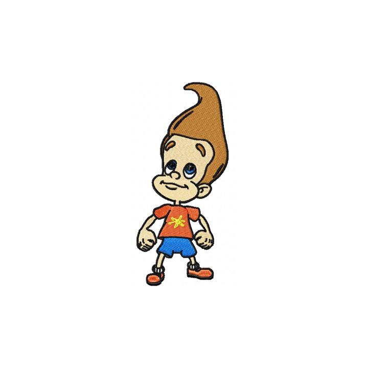 Jimmy Neutron 1 embroidery design - Embroidery Design