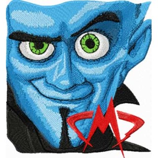 Megamind embroidery design - Embroidery Design