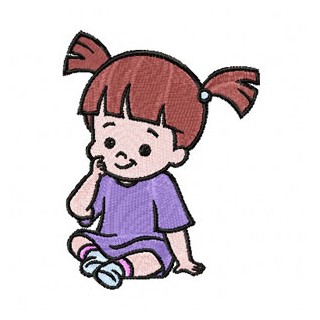 Boo embroidery design - Embroidery Design