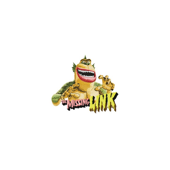 The Missing Link embroidery design - Embroidery Design