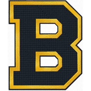 Boston Bruins big B logo embroidery design - Embroidery Design