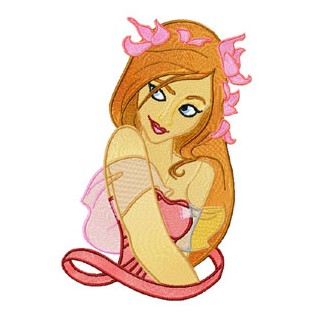 Enchanted embroidery design - Embroidery Design