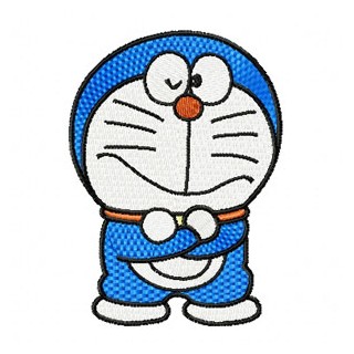 Doraemon 1 embroidery design - Embroidery Design