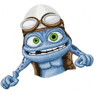 Crazy Frog embroidery design - Embroidery Design