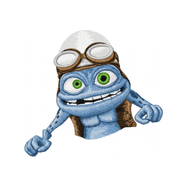 Crazy Frog embroidery design - Embroidery Design