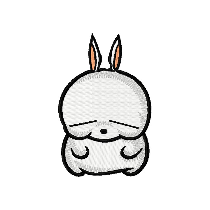 Mashimaro embroidery design - Embroidery Design
