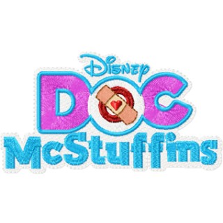 Doc McStuffins logo embroidery design - Embroidery Design