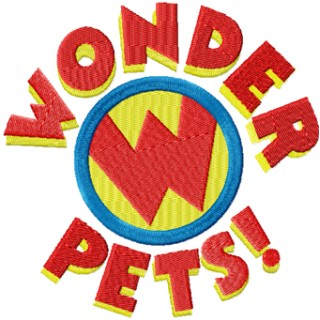 Wonder Pets Logo embroidery design - Embroidery Design