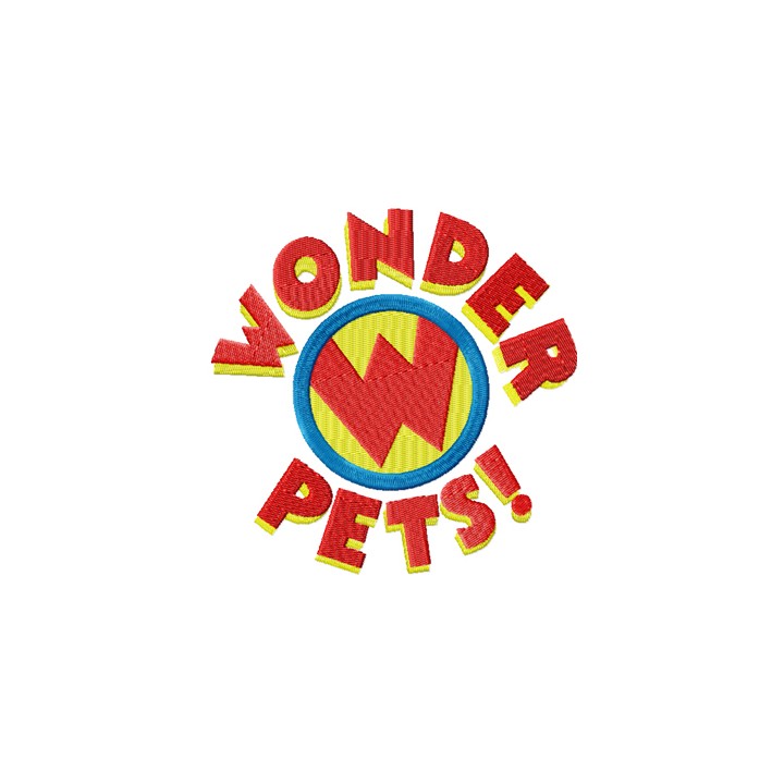 Wonder Pets Logo embroidery design - Embroidery Design