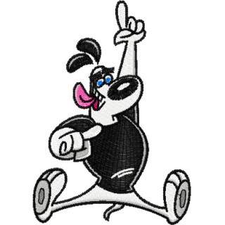 Dudley Puppy embroidery design - Embroidery Design