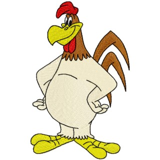 Foghorn leghorn 2 embroidery design - Embroidery Design