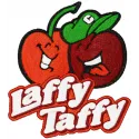 Laffy Taffy Apple and Cherry embroidery design showcasing colorful fruit motifs for kitchen decor.