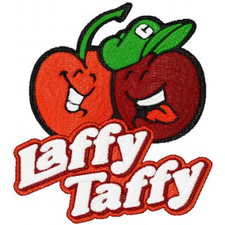 Laffy Taffy Apple and Cherry embroidery design - Embroidery Design