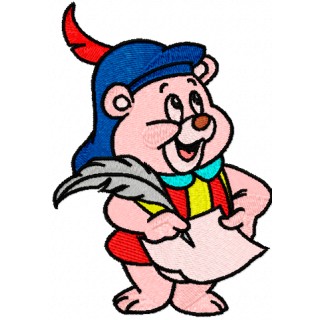 Cubbi Gummi bear embroidery design - Embroidery Design