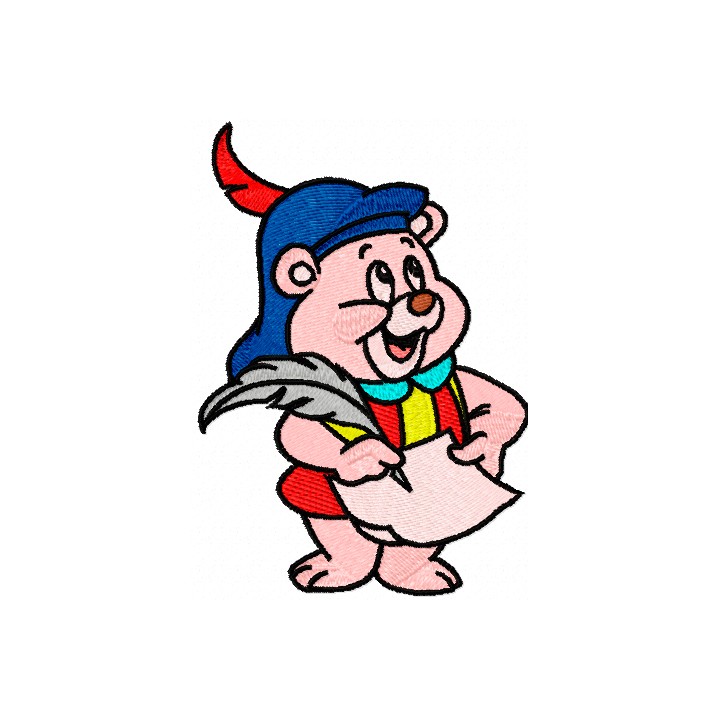 Cubbi Gummi bear embroidery design - Embroidery Design