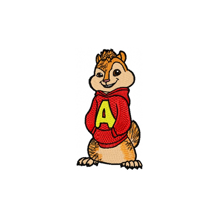 Alvin 1 embroidery design - Embroidery Design