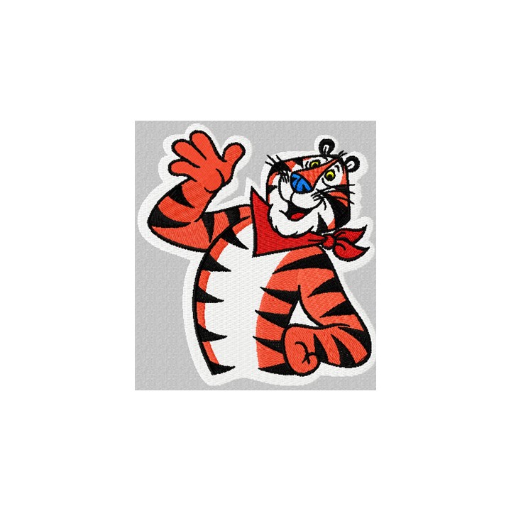 Tony the Tiger embroidery design - Embroidery Design