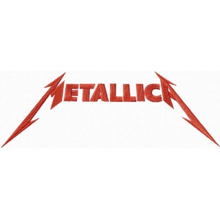 Metallica logo embroidery design - Embroidery Design