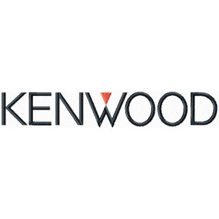 Kenwood logo embroidery design - Embroidery Design