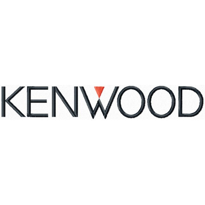 Kenwood logo embroidery design - Embroidery Design
