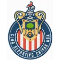 Embroidery design of the Club Deportivo Chivas USA logo, ideal for stitching on sports apparel and accessories.