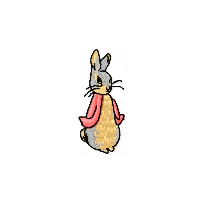Beatrix Potter small embroidery design featuring whimsical characters for creative stitching projects.