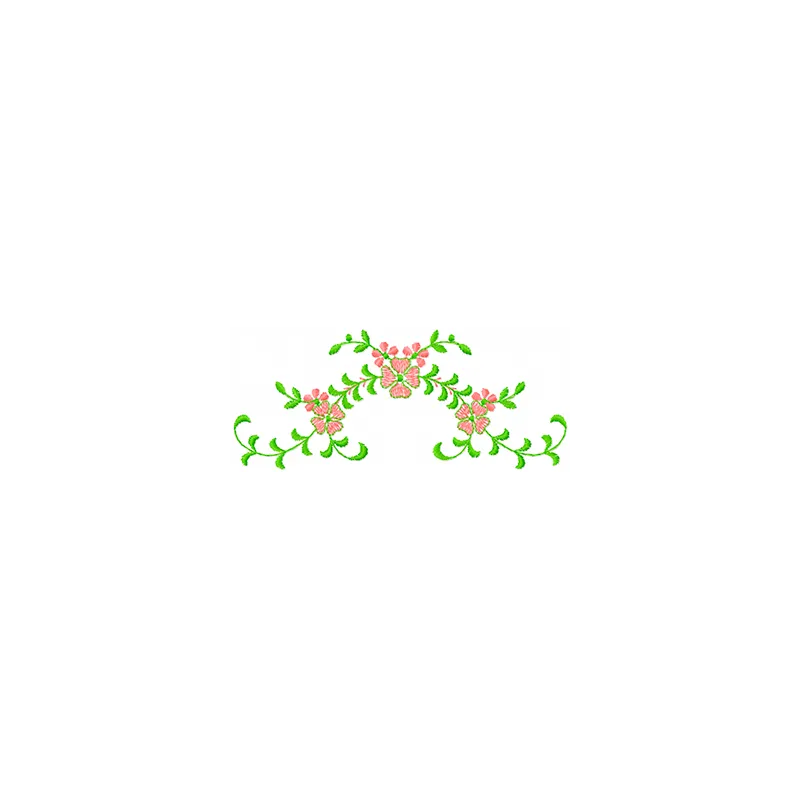 Preview of a flower pattern embroidery design, showcasing intricate floral motifs for FSL and decoration projects.