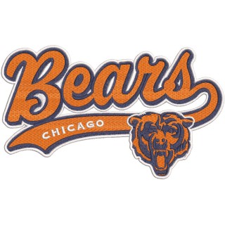 Chicago Bears NFL Football Sport Logo embroidery design - Embroidery Design